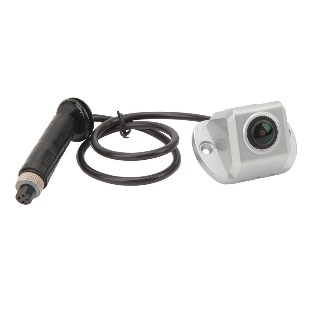 Side View Camera 4 PIN Aviation Head 150 Degrees Viewing Angle Night Vision Blind Spot Camera for RV Van Truck Bus