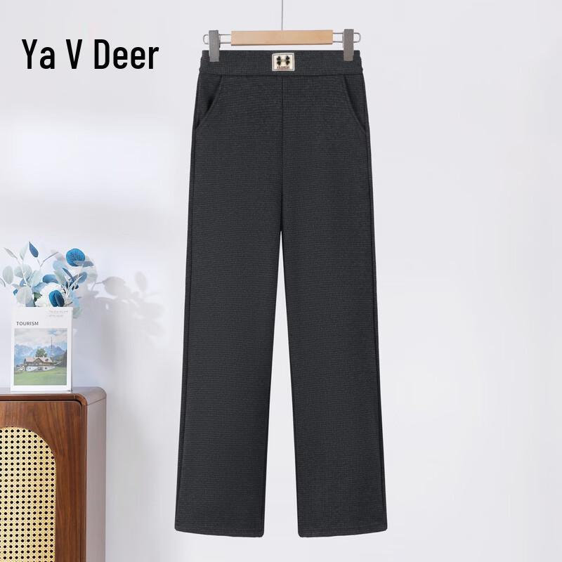 Yalook Women s Fall/Winter Straight-Leg Casual Pants 4XL