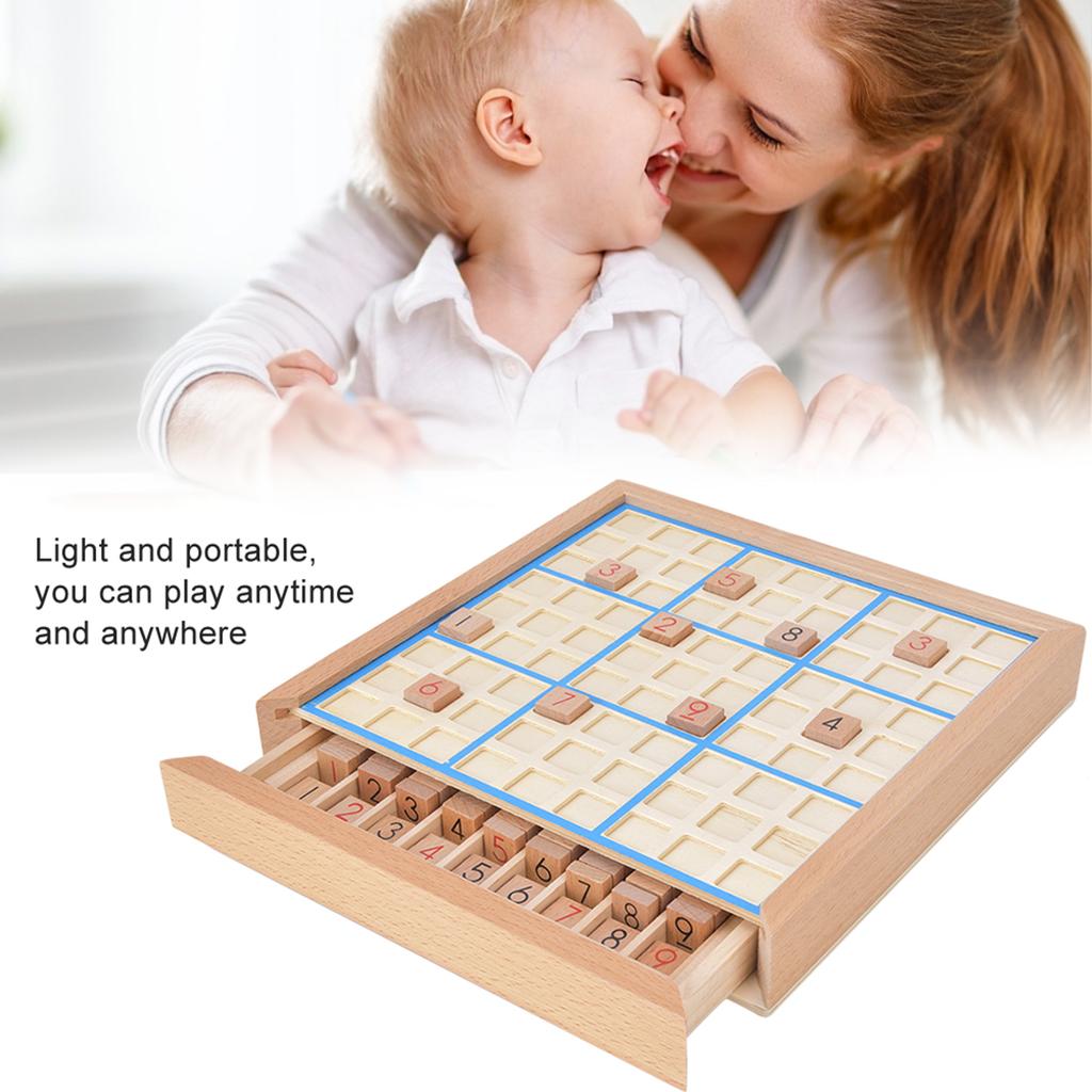 Children Number Puzzle Toy Board Game Kid Intelligence Logical Development Educational Toy