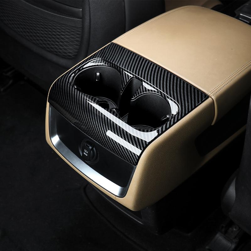 Interior Accessories Rear Row Water Cup Cover Trim For KIA Carnival KA4 -2026 Car Tuning LHD