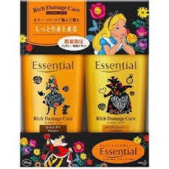 

специальный Essential Rich Damage Care Шампунь 480мл Кондиционер 480мл Пара с дозатором [Ограниченное количество/Дизайн Disney] &