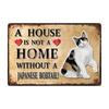 [ Kelly66 ] Pets Cat Bombay Siamese Burmese Birman Abyssinian Metal Sign Home Decor Bar Wall Art Painting 20*30 CM Size Dy147