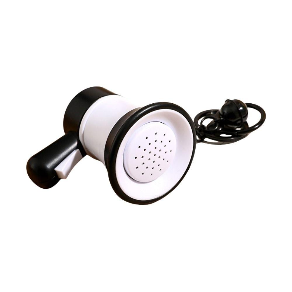 Recording Music Trumpet Key Chain Speaker Handheld Speakers Toy Music Keychain Pendant  Bag Pendant