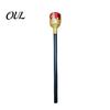 Gold Cane for Role Play Scepter Wand, Royal King/Queen Costume Accessory, Medieval King Crown Staff Princess Cosplay Wands Play, Dress Up Easy