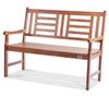 Outdoor Bench 48 In/121.9 Cm Wood Garden Bench 700 Lbs/317.5 Kg Park Patio Yard Porch Bench