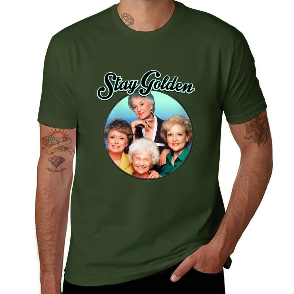Vier reife Frauen TV-Show 80er 90er Fans Geschenke T-Shirt tees süße Oberteile Herren lang T-Shirts