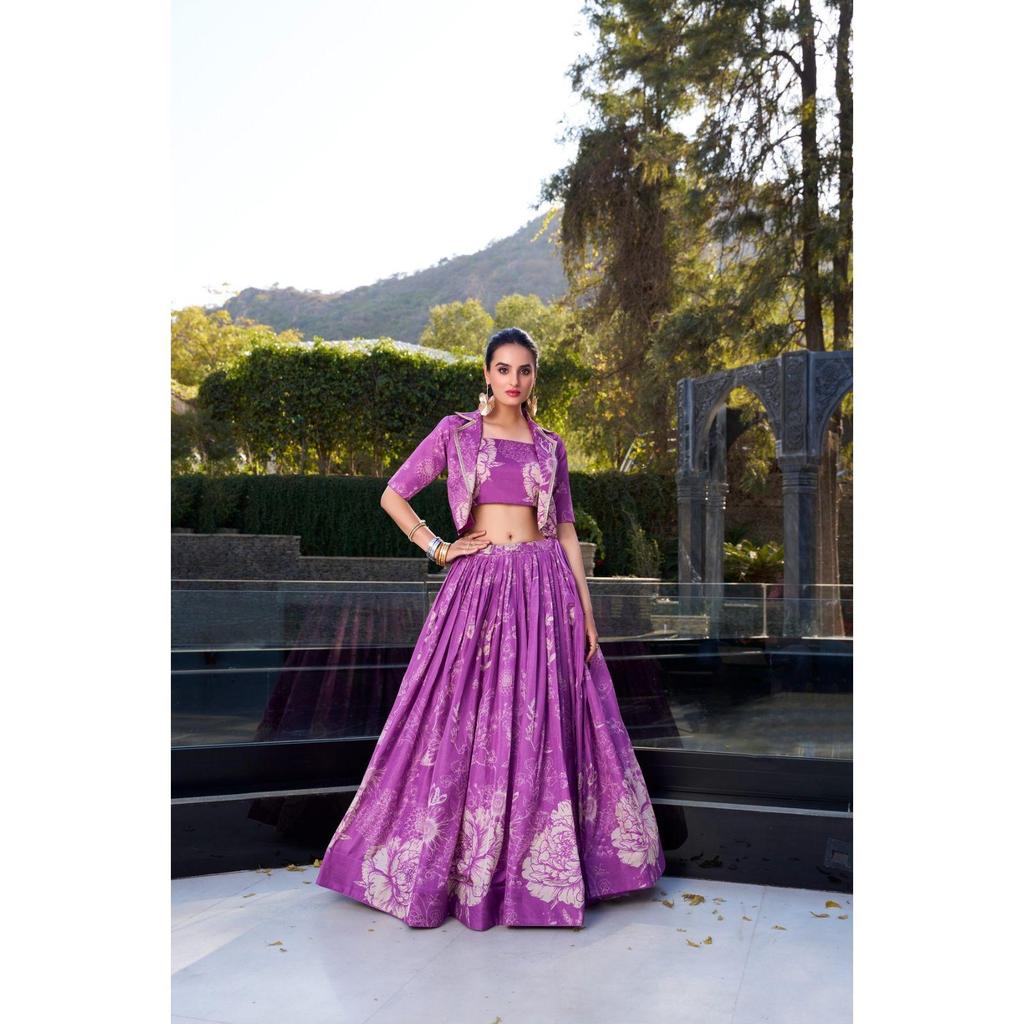 New stylish wedding collection of dresses (Blouse size : M+ 2inch margin (Alter upto XL) Provides added comfort and coverage, )