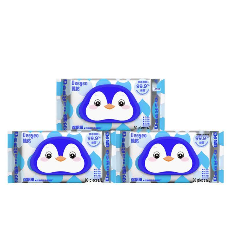 DeYou Gentle Plant-Based Antibacterial Wet Wipes