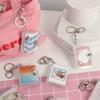 Pocket Pictures Storage Card Bag Photo Album Keychain Card Book Keyring Collection Card Holder