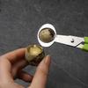 Quail Egg Scissors with Non-Slip Handle Egg Shell Cutter Stainless Steel Blade Egg Cutter Shears Easy Clean Kitchen Tool for Precise