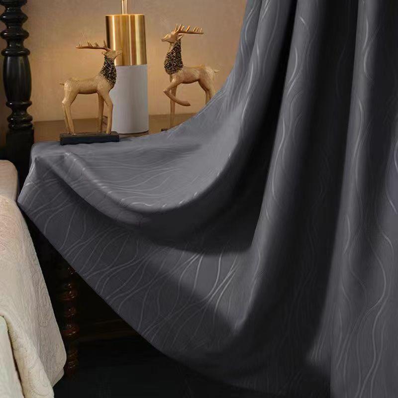 In High Precision Embossed Curtains Finished Curtains Curtains Window Screens