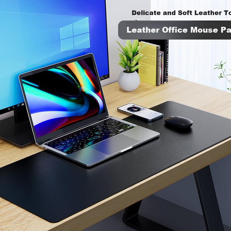 DM Daimai Mouse Pad, Extra Large 1000*500, Computer Leather Desk Mat, Large Mouse Pad, Waterproof Leather Desk Cover, Writing And Keyboard Pad, MP006