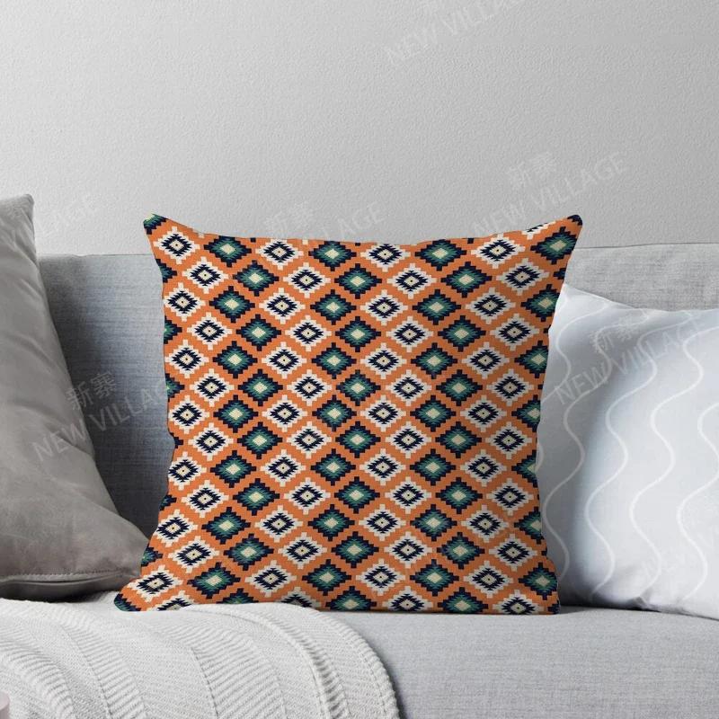 Fall Home Decor Autumn Living Room Throw Pillow Cover Sofa Boho Cushion Cover Mandala