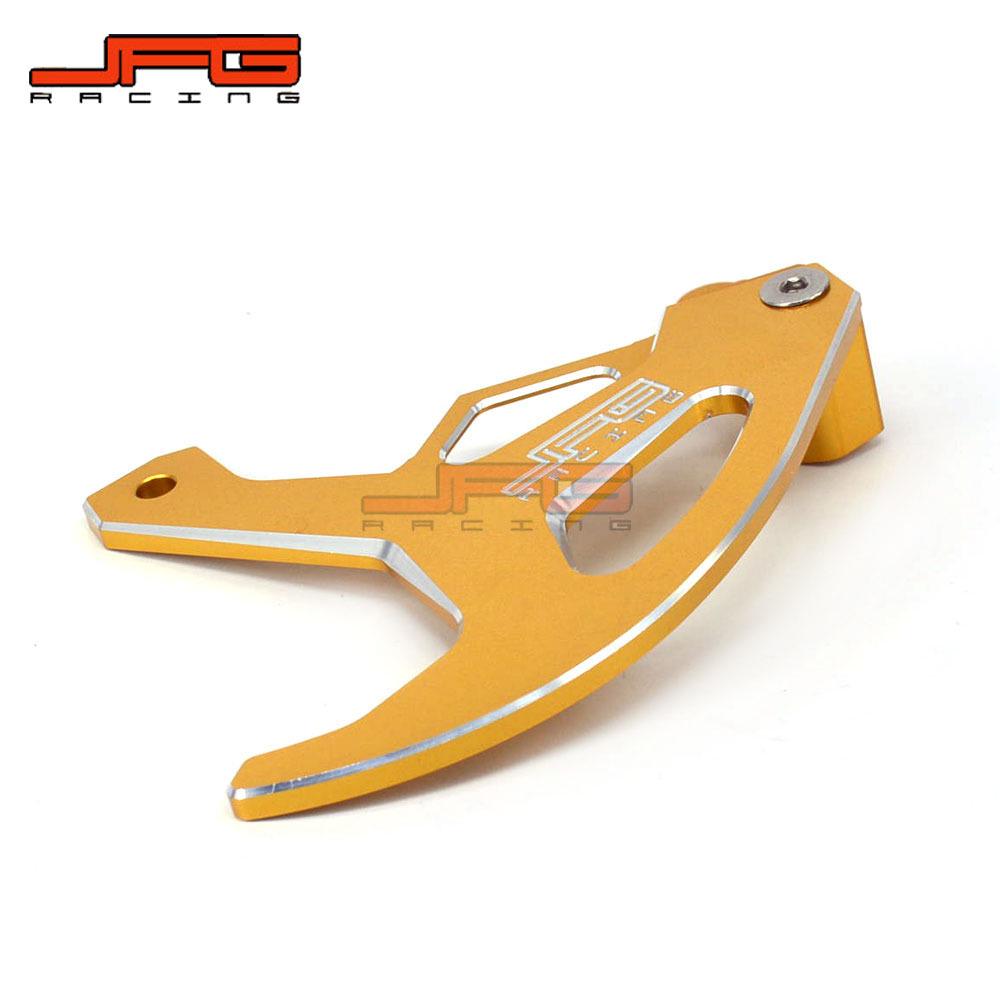 CNC Aluminum Rear Disc Brake Protector for RM125/250 DRZ400 Off-Road Motorcycles.