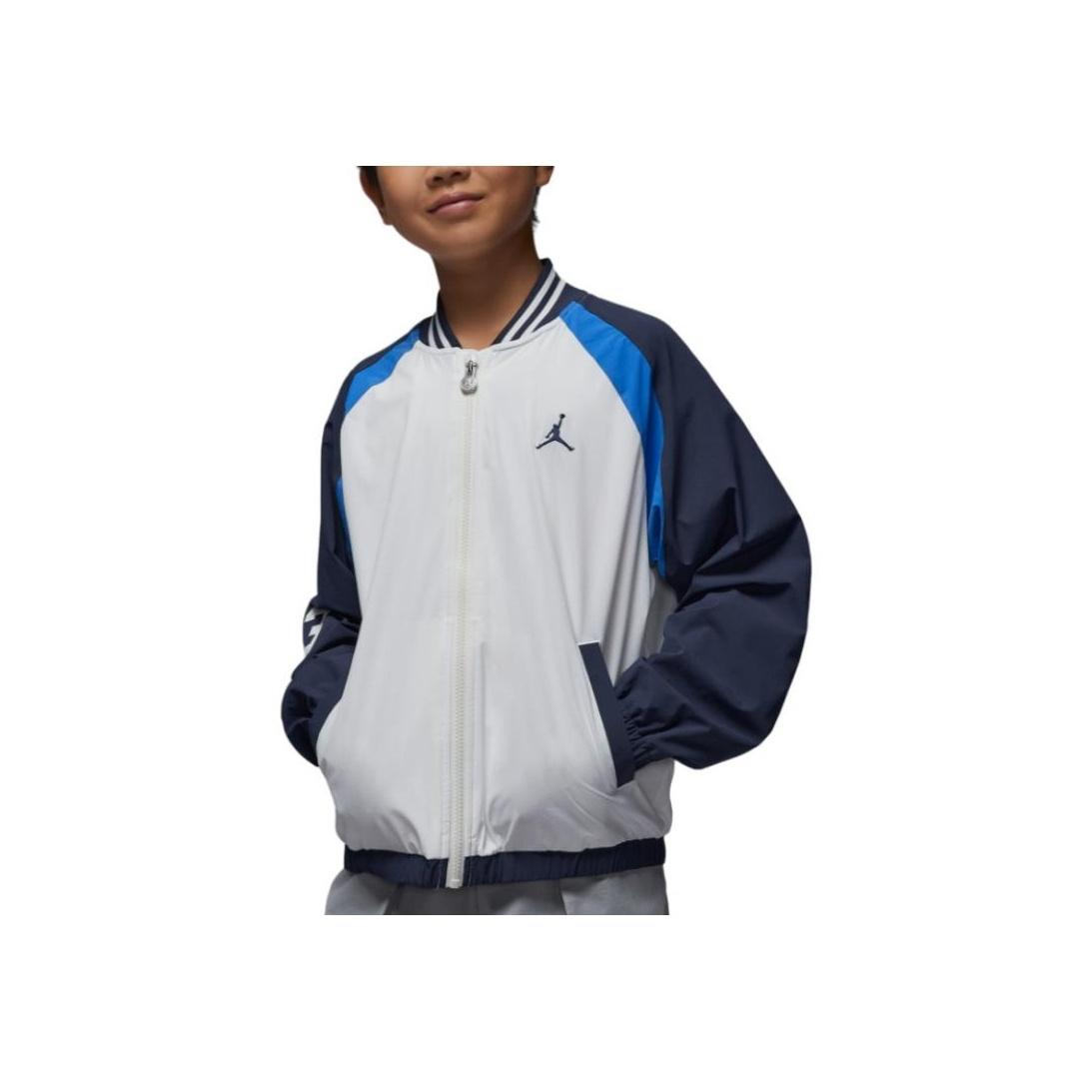 

Jordan Тканевая Модная Удобная Универсальная Куртка Детская Куртка IQ5942-100 XL