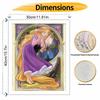 Disney Rapunzel Paint By Numbers Hand Painting Kit. Art Nouveau Home Decor Gift