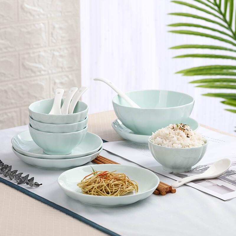 Wanxiang Celadon Ceramic Dinnerware Set