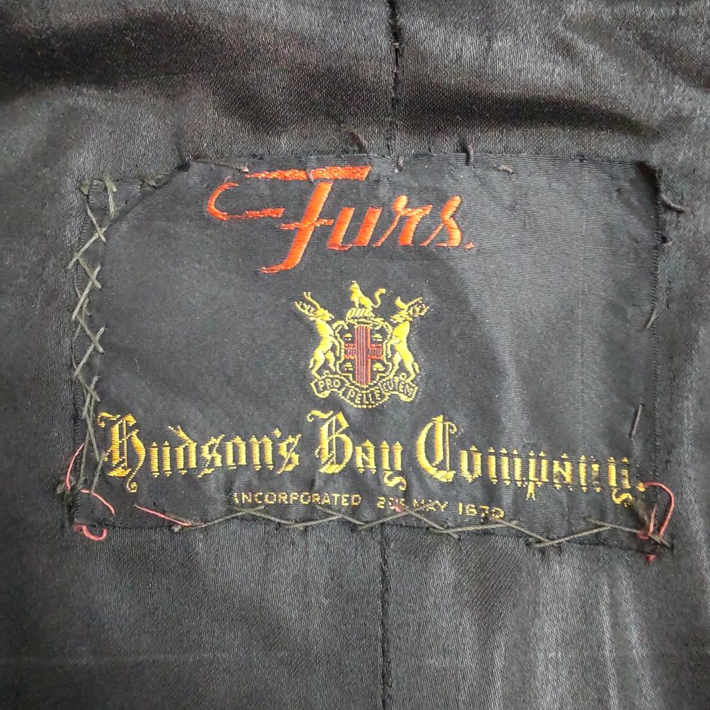 Hudson’s Bay Company Pahmi Black Mink Fur Coat Women’s ML(USED)