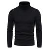 Men’s Slim Fit Mock Neck Pullover Knit Sweater
