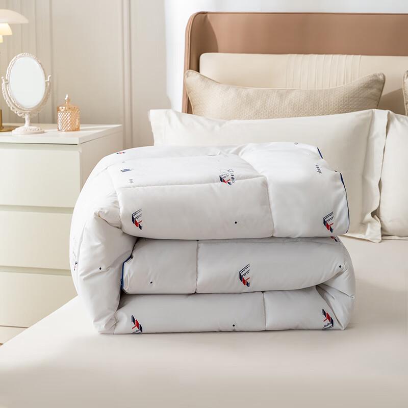 Hongdou Premium Ganzjahres-Maisfaser-Steppdecke