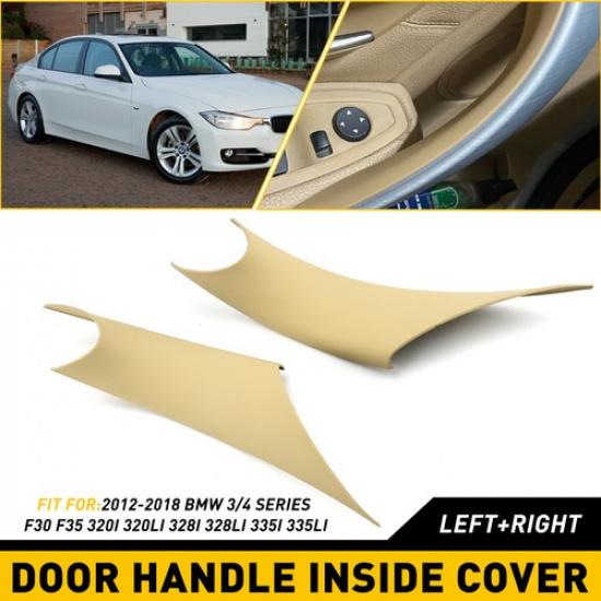 2Pcs For BMW 3/4 Series F30 F35 328i Handle Ide Cover Protect Case Inner Door