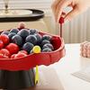 360° drehbare Obst-Wasserfilterschale Hohe Obstschale für den Hausgebrauch