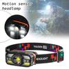 Rechargeable Headlamp Flashlight Super Bright LED Headlight With Red Light Waterproof Lightweight For Outdoor Camping Fishing