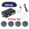 Car Auto Parktronic LED Parking Radar With 4 Parking Sensors Backup Car Parking Radar Monitor Detector System Backlight Display