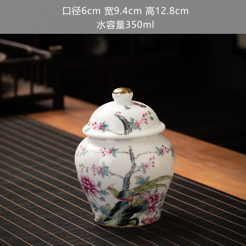 Blue and White Porcelain Tea Jar, Ceramic Jar, Mini Small Sealed Jar, Fragrance Powder Container, Tea Box, Storage Bottle