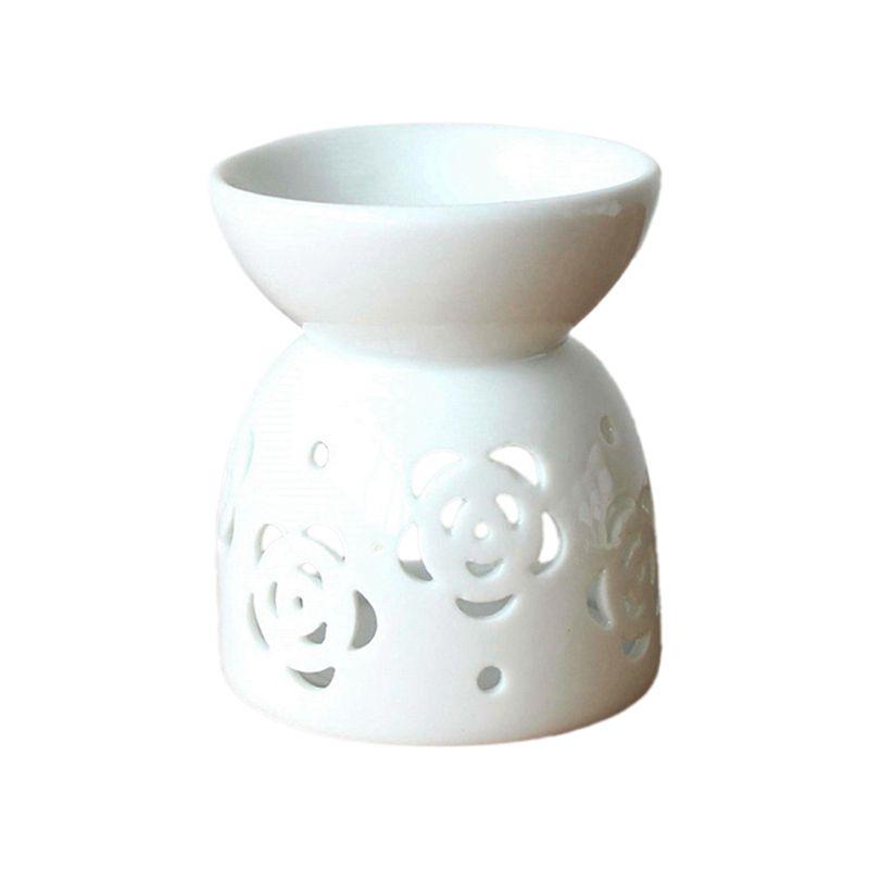 

A44Z- Crafts Hollow-Out Aromatherapy Stove Creative Candlestick Handmade