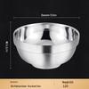 Ru Han 304 Stainless Steel Heat-Insulated Bowl