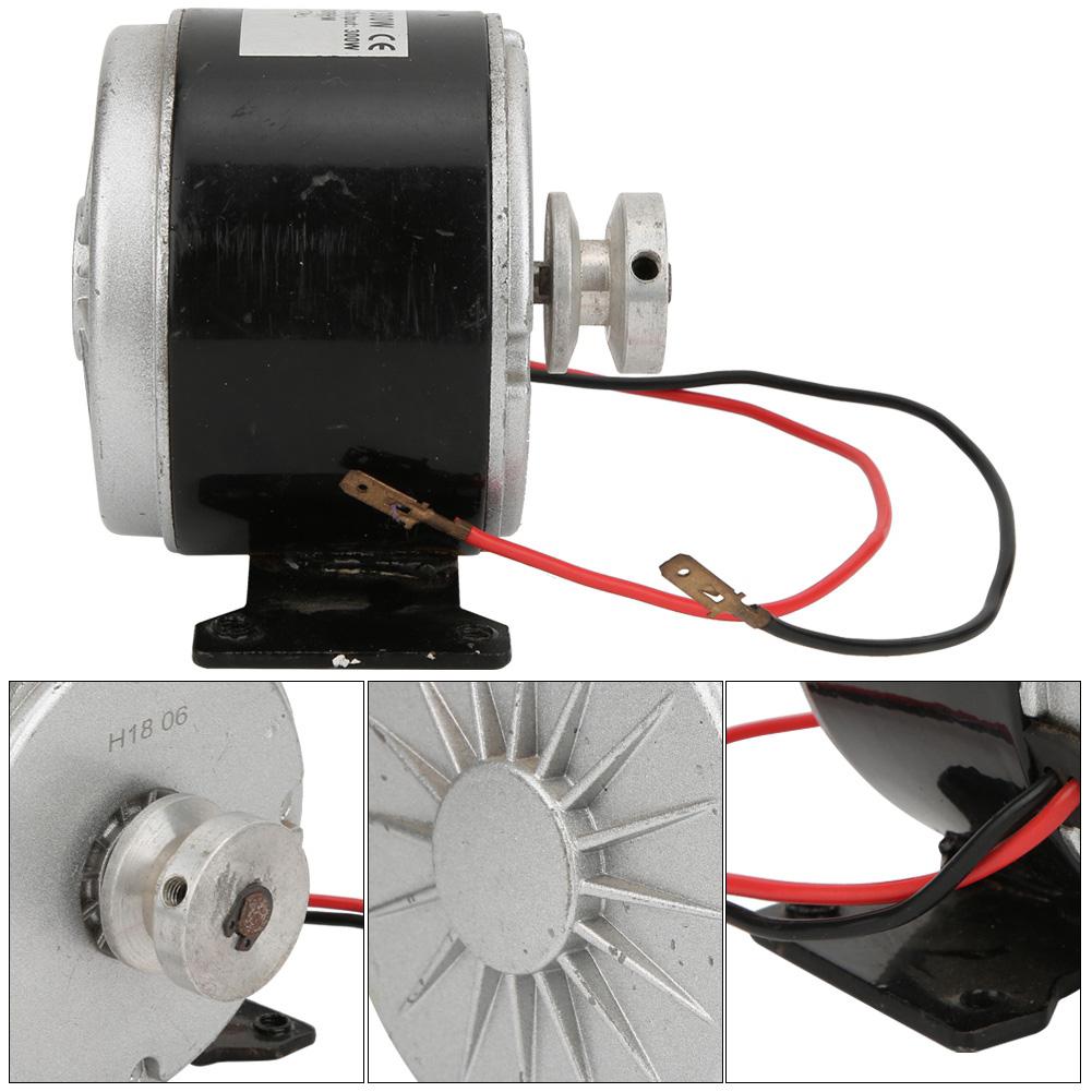 24V 300W High Speed Aluminum Wheel Motor Accessory for Electric Scooter