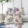 Home Decor Floral Patterned Cushion Covers For Elegant Decor Pattern Cushion Cover Suitable For Sofa Bedroom Car Pillow Cover