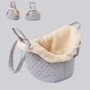 Korean Pet Handbag Shoulder Bag for Cats Autumn Winter Quilted Cotton Puppy Cat Dog Carrier Garfield Kedi Masoctas Portable Bags