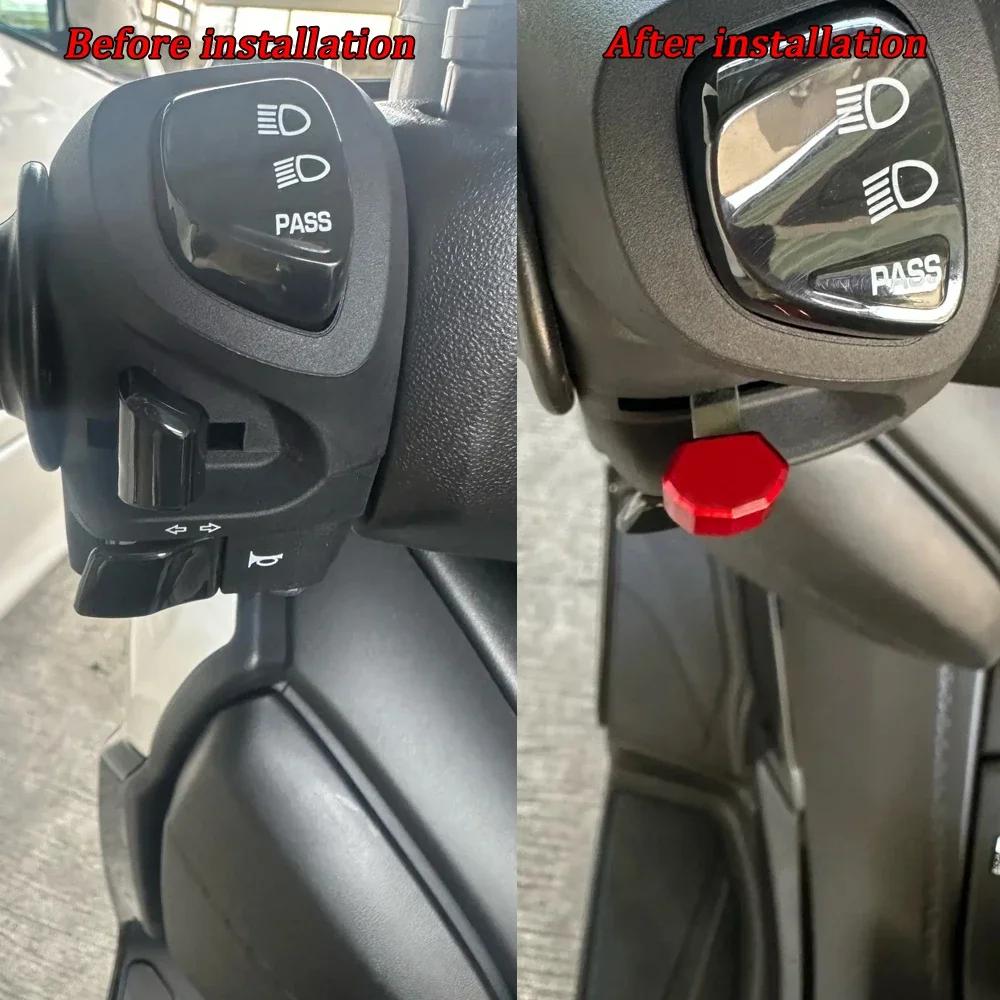 For YAMAHA FAZER FZ6 FZ8 FZ25 FS FZS FZ1 All year Turn Signal Keycap 2025 2025 Motorcycle Aluminum Accessories Switch Button Cap