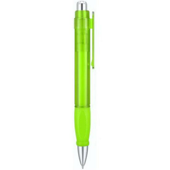 Sturdy Anti-Shake Pink Ballpoint Pen with Strong Grip and Gravity-Weighted Design