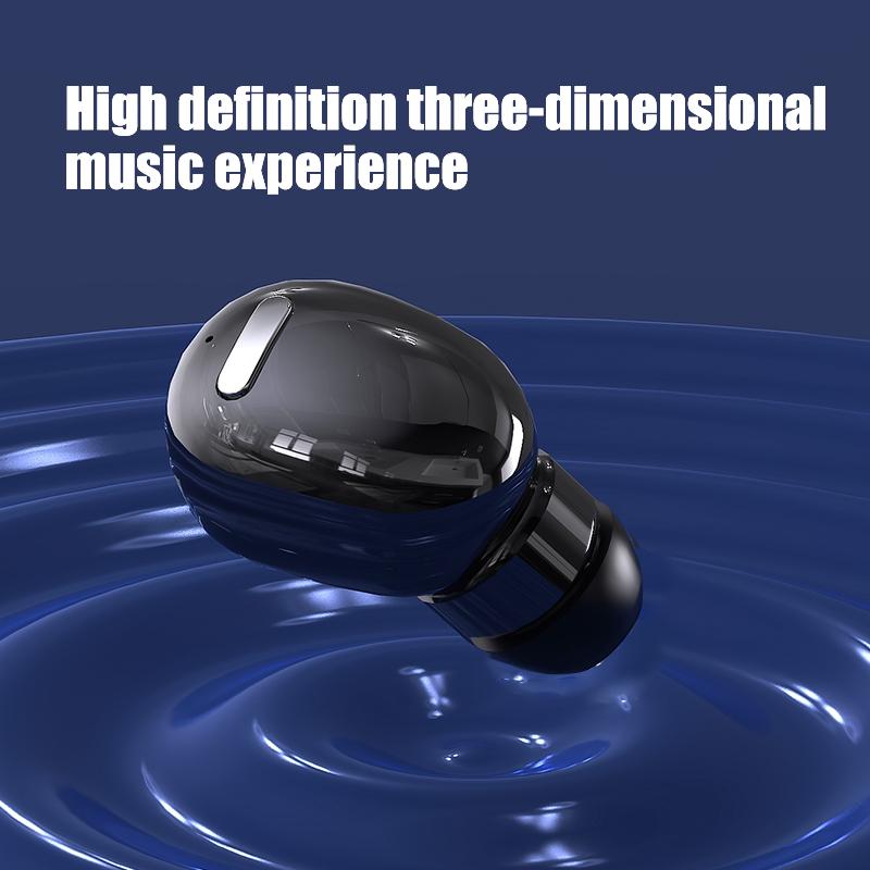 W8 Single Ear Bluetooth Wireless Earphone In-Ear Headphone