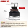 New M20x2.5 Motorcycle Fuel Tank Caps With 0-200 Oil Temperature Gauge Pointers Dial Meter Black/Silver Replacement Accessories