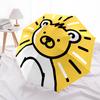 Bear pattern, automatic folding umbrella, portable and foldable design, 8 ribs, a Christmas or birthday gift.
