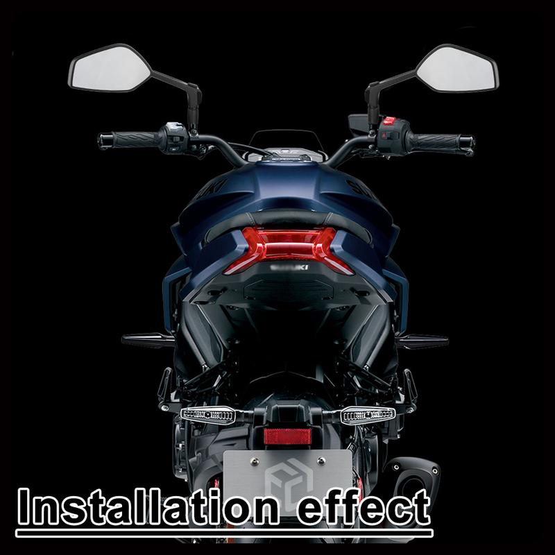 For Street Triple 765 R Motorcycle Accessories Rearview Mirror Side Mirror for Triumph Street Triple 765 RS / GT / 675 R / 675