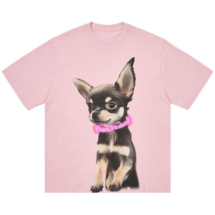 

Palace Yappy Футболка Lush Flush Унисекс Топы Розовый P28TS093 L