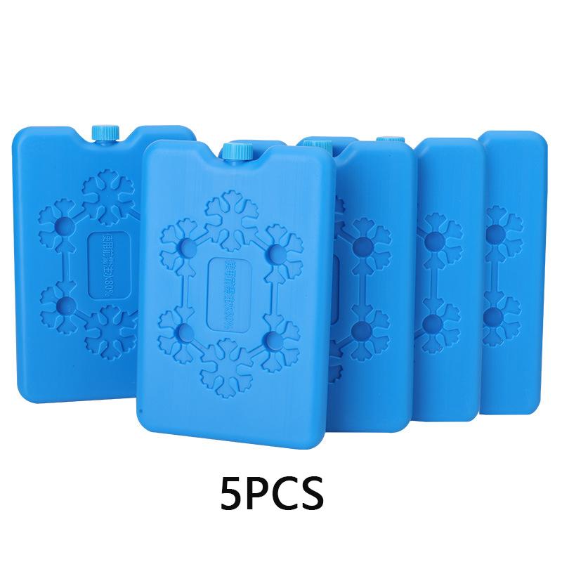 1/3/5PC Reusable Ice Packs Portable Ice Pack Freezer Ice Pack Long-lasting Cooling Water Fill Box For Drink Food Refrigeration