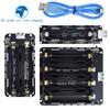 Escudo de bateria de lítio 18650 de duas voltagens V8 Módulo de placa de expansão de energia móvel 5V/3A 3V/1A Micro USB para Arduino ESP32 ESP8266