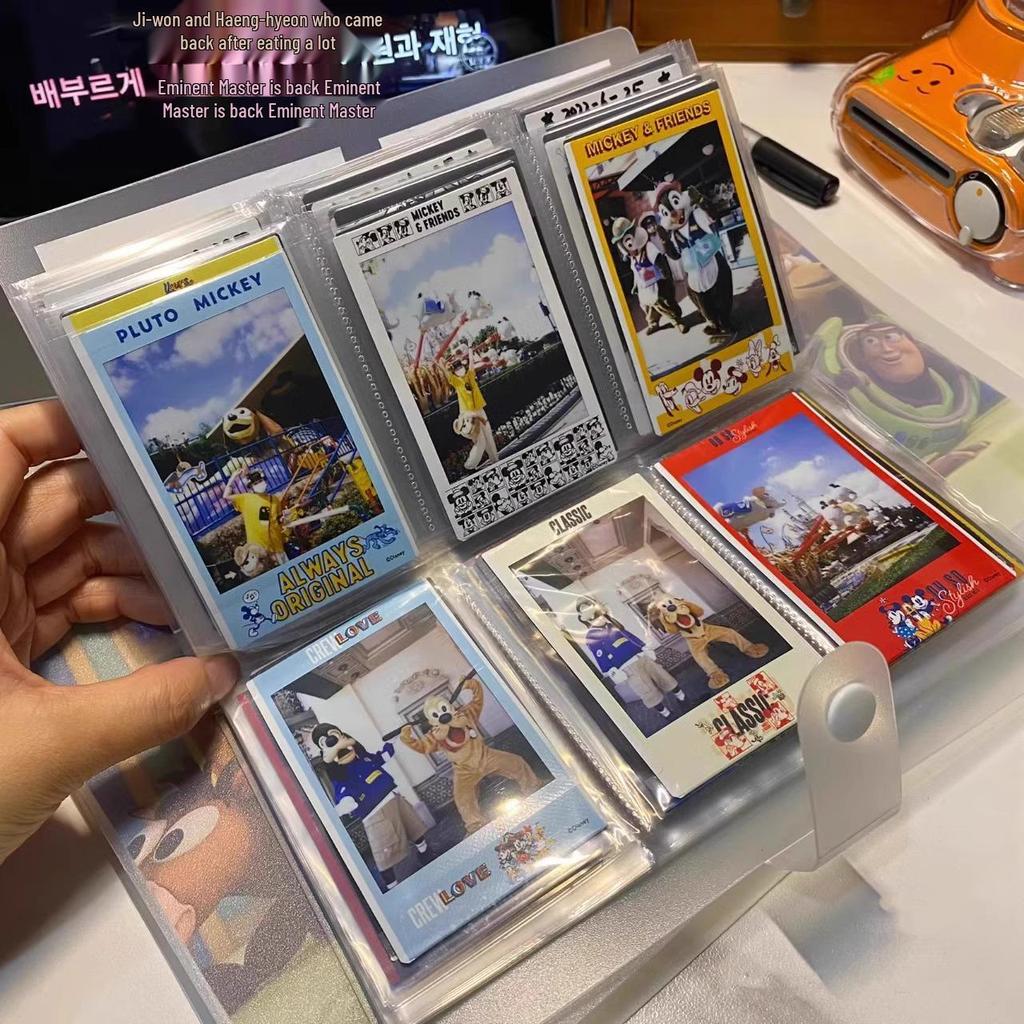 3-Inch Polaroid Photo Album: Small Card Holder for Photos, Postcards, Stickers, Movie Tickets, and Memories