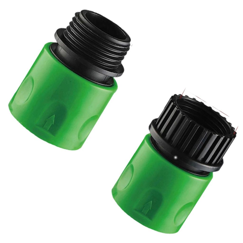 Durable Plastic 3/4In Hose Connector Car Wash Hose Adapter Spray Gun Connector For Garden Car Wash Water Tap Adapter