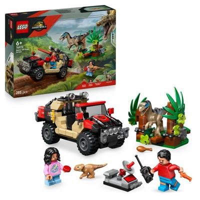 Construction Set - LEGO - 76972 - Jurassic World - Velociraptor - 285 Pieces - 4x4