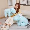 1 szt. 55/70 cm Kawaii Hippo Pluszowe zabawki Wygodna poduszka dla zwierząt Piękny hipopotam Peluche wypchane lalki dla dzieci Dziewczynki Prezent