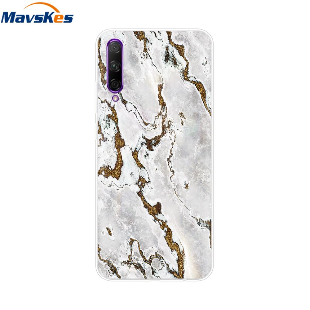 For Huawei P Smart Pro Case Cute Candy Painted Cover Soft Silicone Phone Case For Huawei P Smart Pro 2019 Cover Coque Bumper