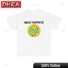 Meat Puppets Vintage Grafik T-Shirt Unisex Schweres Baumwoll-T-Shirt BRANDNEUE T-Shirts Moderne Einzigartige Urbane Kleidung Y2K Oberteile T-Shirt