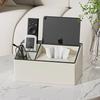 Tissue Box Living Room Coffee Table Paper Box Desktop Organizer Remote Control Office Multi-function Storage Box